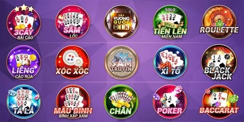 Sự đa dạng trong game bài SV88